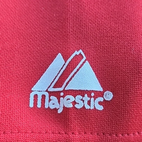 Vintage Majestic Brick Red ASTROS Embroidered Baseball Jersey Size M - Picture 8 of 14